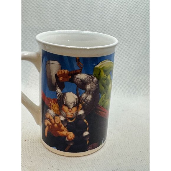 Marvel Avengers Ceramic Mug Featuring Iron Man Captain America Hulk & Thor  2016 - Picture 6 of 6